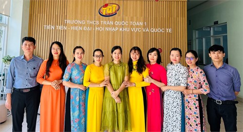 Giới thiệu tổ bộ môn toán- trường thcs trần quốc toản 1