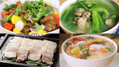 THỰC ĐƠN BÁN TRÚ TRƯỜNG THCS TRẦN QUỐC TOẢN (Từ ngày 01/04/2024 đến ngày 05/04/2024)