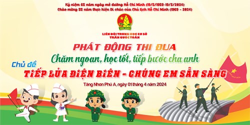Tuần 3  chiến sĩ nhỏ điện biên thi đua học tập tốt 