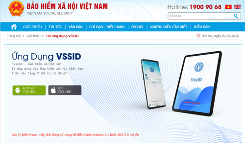 Tải ứng dụng VssID, hướng dẫn đăng kí tài khoản và sử dụng VssID (Bảo hiểm Y tế học sinh)
