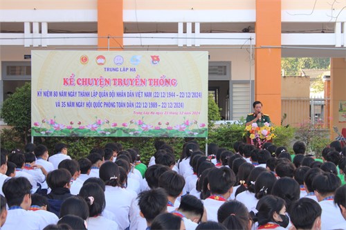 Kể chuyện truyền thống  Kỷ niệm 80 năm ngày thành lập Quân đội nhân dân Việt Nam (22/12/1944 - 22/12/2024), 35 năm ngày hội quốc phòng toàn dân (22/12/1989 - 22/12/2024) 