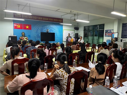 Ngày 19/10/2024 trường THCS Trường Sơn tổ chức đại điện phụ huynh học sinh  các lớp đầu năm học 2024 - 2025.