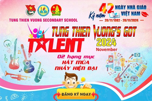 Thông báo về hội thi Tung Thien Vuong’s Got Talent