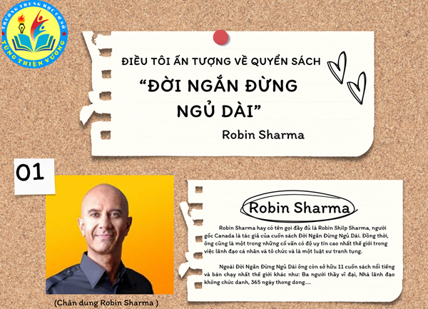 Giới thiệu về quyển sách  Đời ngắn đừng ngủ dài _HS thực hiện Trang Quốc Lượng, Phạm Nhật Quỳnh_Lớp 9/07