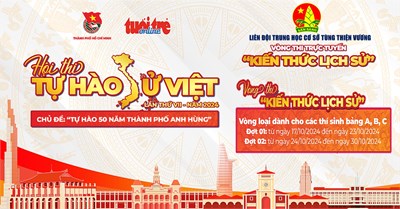 Hình ảnh hội thi  Tự hào sử Việt 