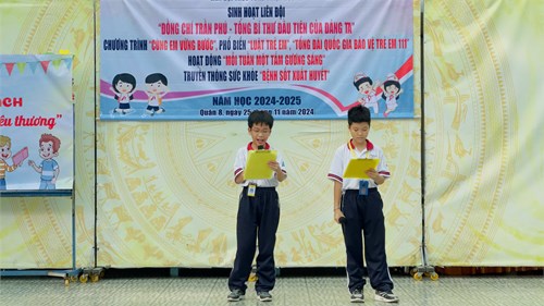Hình ảnh hoạt động  Mỗi tuần một tấm gương sáng _HS thực hiện lớp 6/02