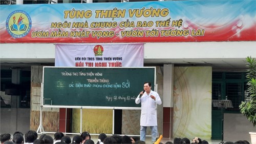 Hình ảnh truyền thông các biện pháp phòng tránh bệnh sởi