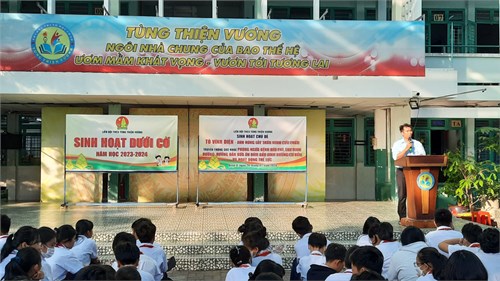 Sinh hoạt dưới cờ Tuần 23