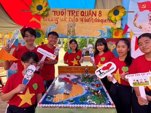 Trường THCS Tùng Thiện Vương đạt giải Nhất trong Hội thi thiết kế mô hình giới thiệu về biển, đảo Việt Nam năm 2024