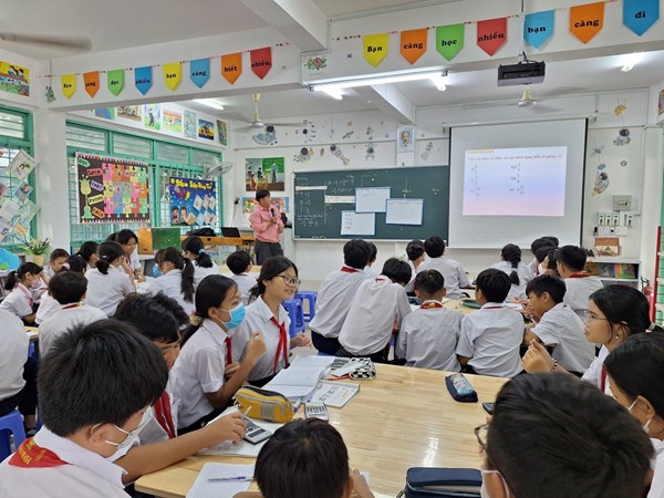 Hình ảnh tiết NCBH môn Toán 6_Bài minh họa Hỗn số_GV thực hiện Phan Minh Văn