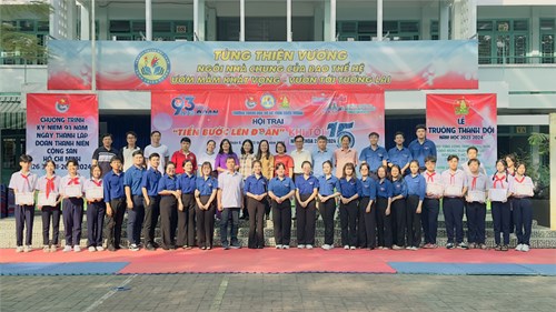 Một số hình ảnh hội trại  Tiến bước lên đoàn  năm 2024