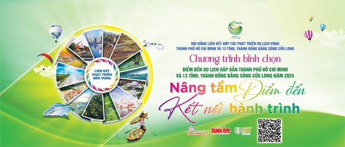 Thông tin về chương trình bình chọn Điểm đến thành phố Hồ Chí Minh và 13 tỉnh, thành đồng bằng sông Cửu Long