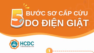 5 bước sơ cấp cứu do điện giật