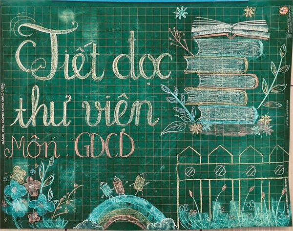 Tiết đọc sách tại thư viện môn Giáo dục công dân