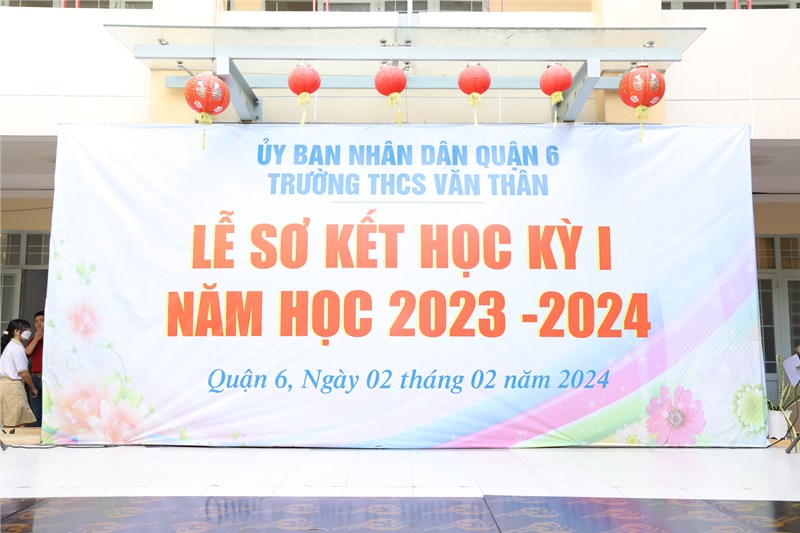Lễ sơ kết học kì 1 NH 2023-2024