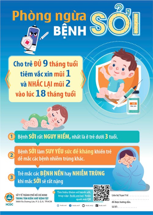 Chiến dịch tiêm vắc xin sởi cho trẻ