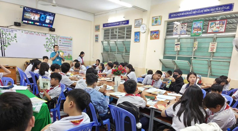 Tiết Học Mở Rộng Không Gian Đọc Sách Cho Học Sinh Trong Tuần Lễ Hướng Ứng Học Tập Suốt Đời
