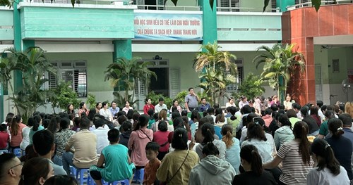 Họp CMHS khối 6