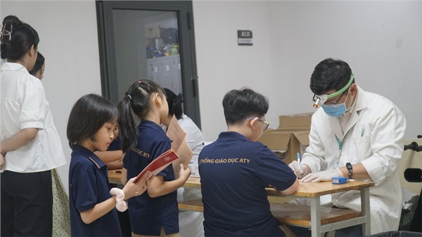 Trường Tài Năng Trẻ Châu Á tổ chức KHÁM SỨC KHỎE ĐỊNH KỲ NĂM HỌC 2024-2025