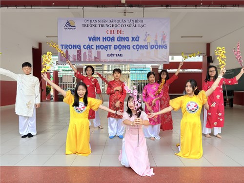 [HĐTN] Chủ đề:  Văn hoá ứng xử trong các hoạt động cộng đồng  | NH 2024 -2025