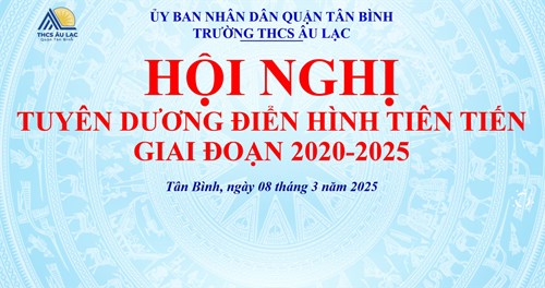 Hội nghị điển hình tiên tiến của Trường THCS Âu Lạc