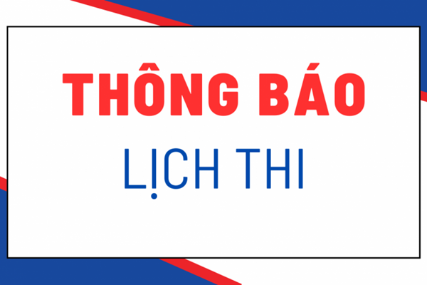 Lịch kiểm tra giữa học kì ii - năm học 2024-2025