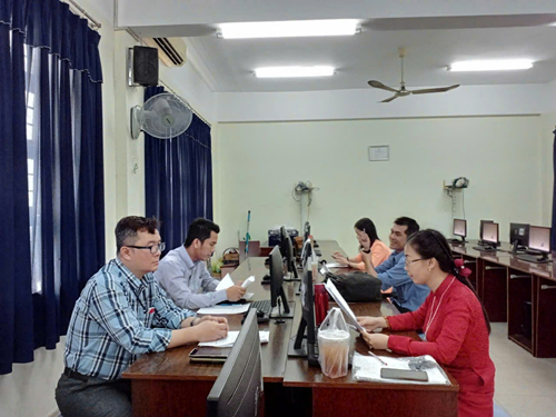Sinh hoạt chuyên môn tháng 1 – lần 1 tổ công nghệ - tin học