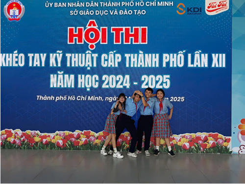 Hội thi khéo tay kỹ thuật lần thứ xii dành cho học sinh trung học cơ sở năm học 2024 – 2025 cấp thành phố
