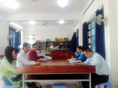 Sinh hoạt chuyên môn tháng 2 lần 1 - tổ công nghệ tin học