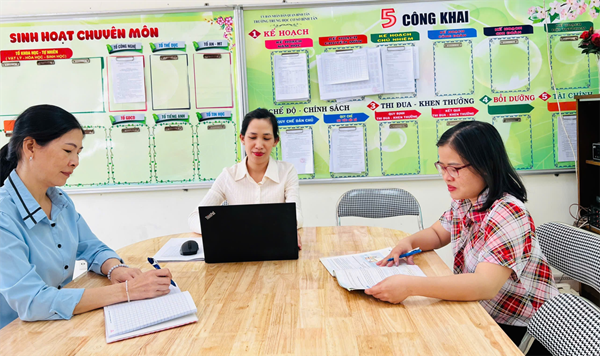 Sinh hoạt chuyên môn tháng 3 – lần 2
tổ giáo dục công dân