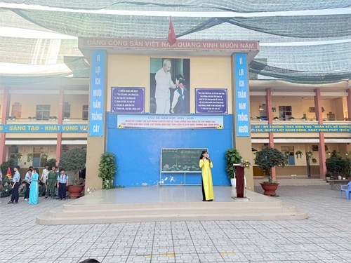 Trường THCS Bình Thọ vui mừng chào đón cô Nguyễn Thị Anh Thư, nguyên Hiệu trưởng Trường THCS Bình Chiểu đến giữ chức vụ Hiệu trưởng trường THCS Bình Thọ