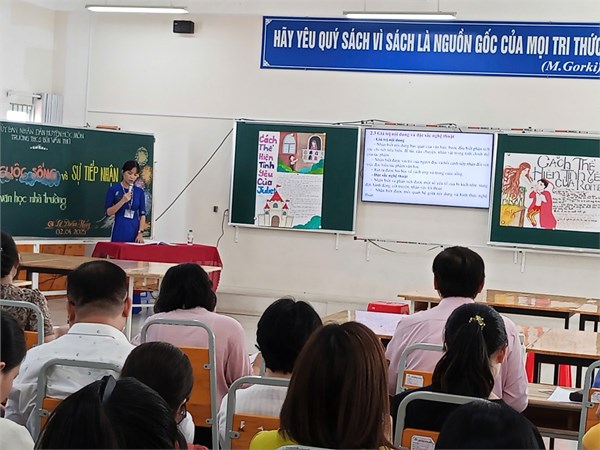 Thao giảng môn Ngữ văn - chuyên đề cấp huyện