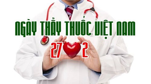 Tuyên truyền kỷ niệm 70 năm ngày thầy thuốc việt nam (27/2/1955 - 27/2/2025)