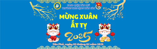Đầu năm mới Ất Tỵ 2025 tại trường THCS Đặng Trần Côn