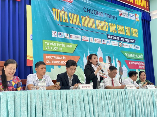 Chương trình tuyển sinh, hướng nghiệp học sinh sau thcs lần thứ 10 - nh: 2024-2025