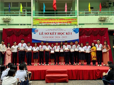 Lễ sơ kết học  kì 1 năm học 2024 - 2025
