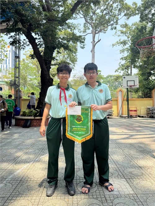 Bộ môn CỜ TƯỚNG đạt giải 3 đồng đội Giải Thể thao học sinh cấp Thành phố