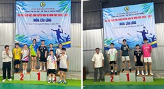 Môn Cầu lông: 1 HCV và 1 HCĐ