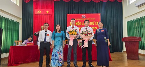 Đại Hội Chi bộ Trường THCS Hồ Văn Long nhiệm kỳ 2025-2027