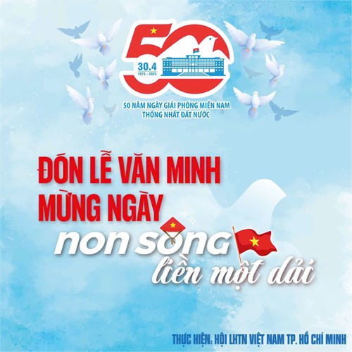 Đón lễ văn minh, mừng ngày non sông liền một dải