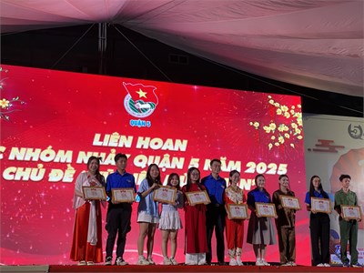 Giải A Liên hoan các nhóm nhảy Quận 5 năm 2025, chủ đề “Vũ điệu mùa xuân”