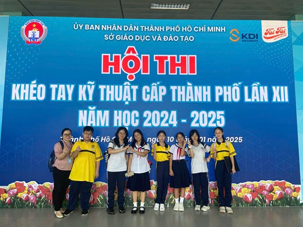 Kết quả Hội thi Khéo tay kĩ thuật cấp Thành phố