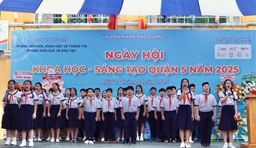 Ngày hội Khoa học – Sáng tạo Quận 5 năm 2025