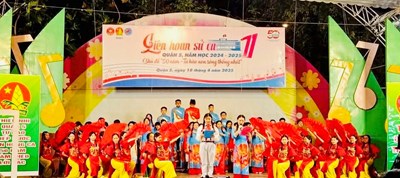 Giải A - Liên hoan Sử ca học đường năm học 2024-2025 với Chủ đề  50 năm - Tự hào non sông thống nhất 