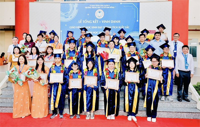 Lễ Tổng kết - Vinh danh thầy cô và các em học sinh đạt thành tích xuất sắc - Năm học 2024-2025.