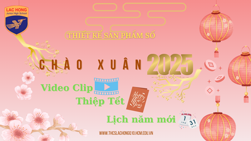 Thiệp 2025 - Nguyễn Khánh Linh, lớp 9/4