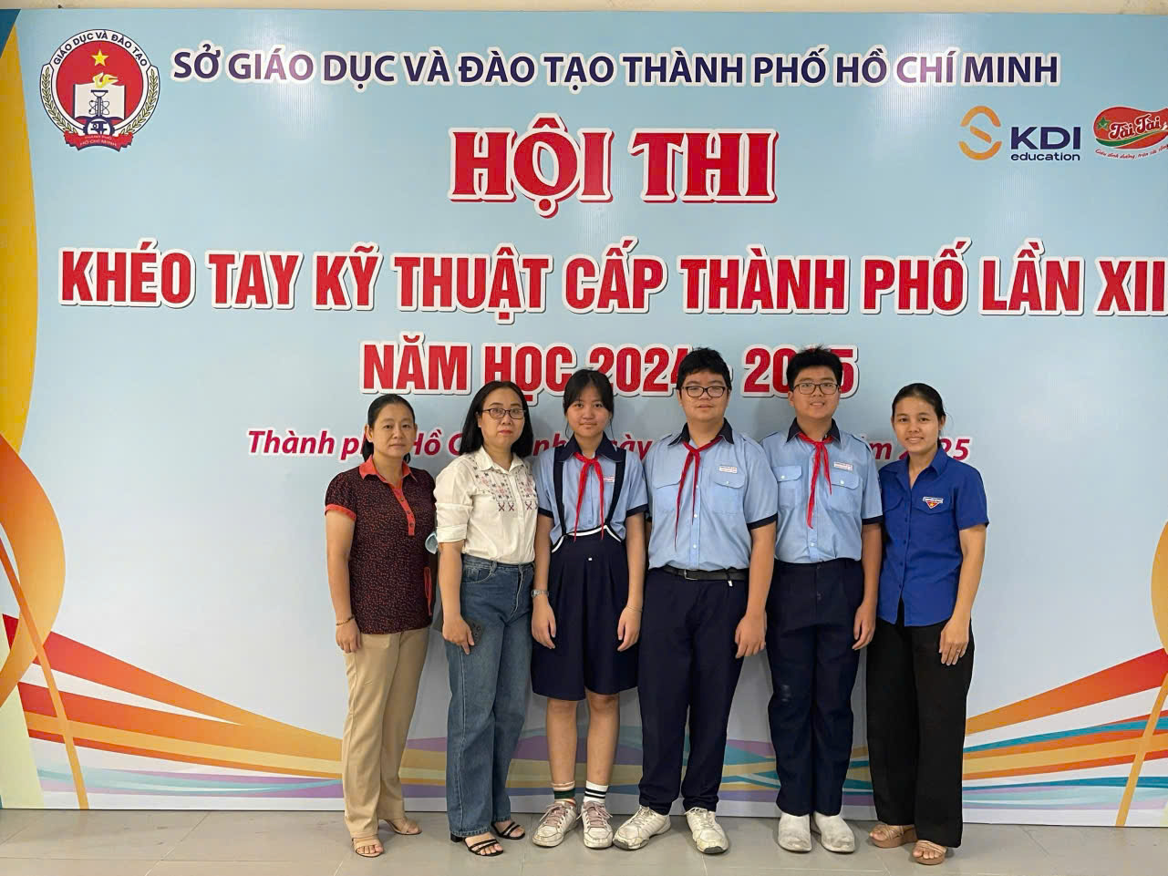 Trường THCS Lê Lợi tham dự hội thi Khéo tay kỹ thuật cấp Thành phố lần thứ XII NH 2024 - 2025