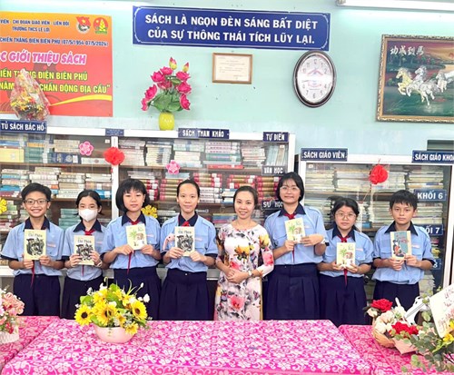 Trường THCS Lê Lợi chúc mừng các em học sinh đạt giải hội thi đọc sách trực tuyến năm học 2024 - 2025