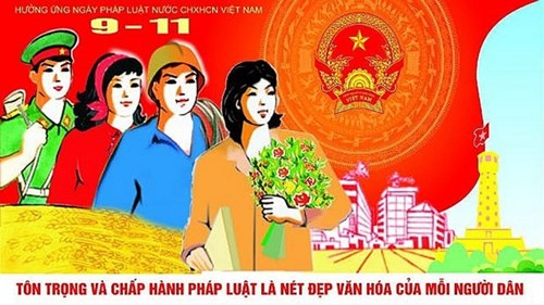 Kế hoạch ngày pháp luật nước CHXHCN VN 9-11