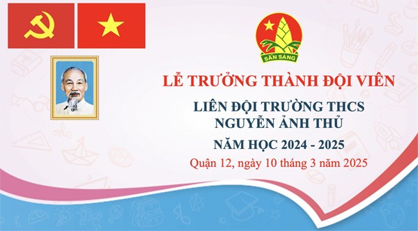 Lễ trưởng thành đội viên năm học 2024 - 2025